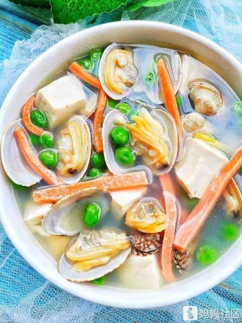 关于花蛤虾豆腐炖汤的信息
